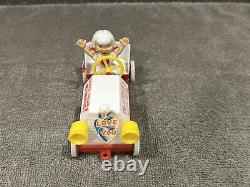 Vintage 1950's Rosbro Valentine's Candy Container Girl Driving Soapbox Derby Car