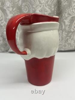 Vintage 1950's Santa Clause Pitcher Made In Japan Excellent Condition