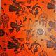 Vintage 1950's Trick Or Treat Halloween Candy Toy Box Witch Cat Ghost Bat Moon