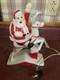 Vintage 1950s Paramont Electric Company Hi Ho Santa