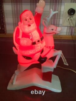 Vintage 1950s Paramont electric company Hi Ho Santa Vintage 1950s Paramont electric company Hi Ho Santa