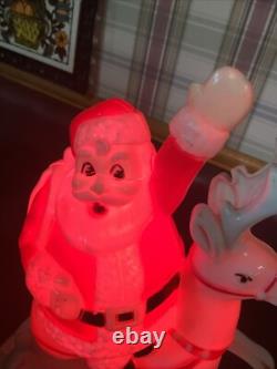Vintage 1950s Paramont electric company Hi Ho Santa Vintage 1950s Paramont electric company Hi Ho Santa