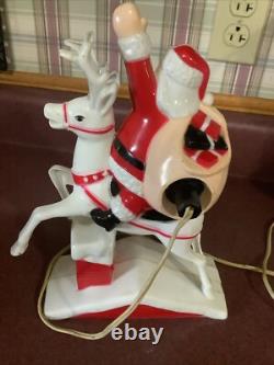 Vintage 1950s Paramont electric company Hi Ho Santa Vintage 1950s Paramont electric company Hi Ho Santa