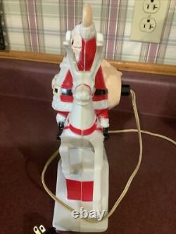 Vintage 1950s Paramont electric company Hi Ho Santa Vintage 1950s Paramont electric company Hi Ho Santa