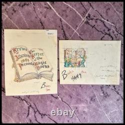 Vintage 1951 Krewe of Athenians Montgomery Mardi Gras Ball Design Sketch Art