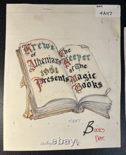 Vintage 1951 Krewe of Athenians Montgomery Mardi Gras Ball Design Sketch Art