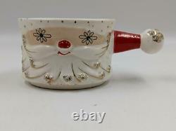 Vintage 1959 Holt Howard Ceramic Mug Santa Claus Starry Eye Christmas