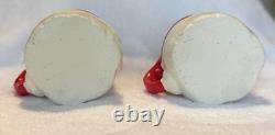 Vintage 1959 Holt Howard Mini Santa Mugs, Set Of TWO