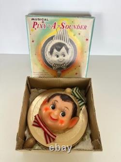 Vintage 1960s Wall hanging Musical Pixy-A-Sounder IOB/Vintage Kitschy Christmas Vintage 1960s Wall hanging Musical Pixy-A-Sounder IOB/Vintage Kitschy Christmas