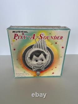 Vintage 1960s Wall hanging Musical Pixy-A-Sounder IOB/Vintage Kitschy Christmas Vintage 1960s Wall hanging Musical Pixy-A-Sounder IOB/Vintage Kitschy Christmas