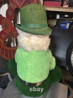 Vintage 1965 Large Leprechaun Beer Store Display Plush Doll Jameson Rare Vintage 1965 Large Leprechaun Beer Store Display Plush Doll Jameson Rare