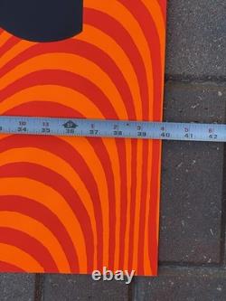 Vintage 1968 HALLOWEEN Trick Or TREAT retail store display sign HUGE paper 40x54 Vintage 1968 HALLOWEEN Trick Or TREAT retail store display sign HUGE paper 40x54