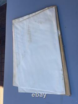Vintage 1968 HALLOWEEN Trick Or TREAT retail store display sign HUGE paper 40x54 Vintage 1968 HALLOWEEN Trick Or TREAT retail store display sign HUGE paper 40x54