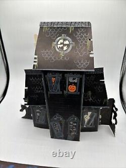 Vintage 1970's Hallmark Haunted House Centerpiece Halloween Paper Decoration