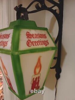 Vintage 1973 Empire Carolina Enterprises Hanging Christmas Lantern Blow Mold