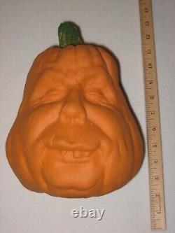 Vintage 1987 Todd Masters Foam Jack O Lantern Pumpkins Lot Of 5 Oh Lantern