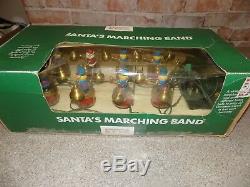 Vintage 1991 Mr. Christmas Santa's Marching Band Plays 35 Christmas Carols withBox