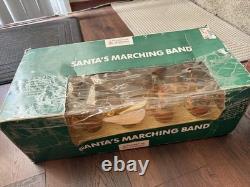 Vintage 1991 Mr. Christmas' Santa's Marching Band With Original Box VIDEO