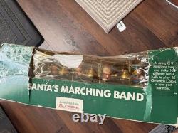 Vintage 1991 Mr. Christmas' Santa's Marching Band With Original Box VIDEO