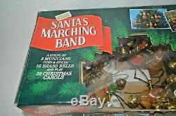 Vintage 1991 Mr Christmas Santas Marching Band Musical Holiday Bears 35 Songs