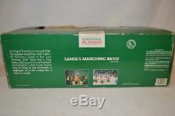 Vintage 1991 Mr Christmas Santas Marching Band Musical Holiday Deco 35 Songs