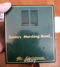 Vintage 1992 Mr. Christmas Santa's Marching Band Musical Holiday Display
