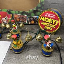 Vintage 1993 Mickey's Marching Band Mr. Christmas Play 35 Carols Vintage 1993 Mickey's Marching Band Mr. Christmas Play 35 Carols