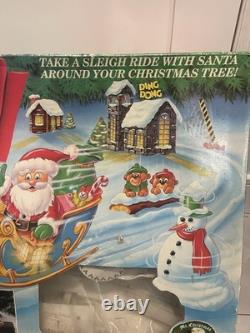 Vintage 1993 Mr. Christmas Santa's Sleigh Ride READ