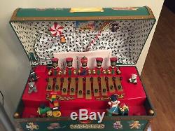 Vintage 1994 Mr Christmas Santa's Musical Toy Chest 35 Songs Rare