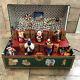 Vintage 1994 Mr Christmas Santa's Musical Toy Chest With Box 35 Songs Works