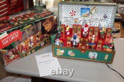 Vintage 1994 Mr Christmas Santas Music Animated Toy Chest Box 35 Songs SEE VIDEO Vintage 1994 Mr Christmas Santas Music Animated Toy Chest Box 35 Songs SEE VIDEO