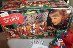 Vintage 1994 Mr Christmas Santas Music Animated Toy Chest Box 35 Songs SEE VIDEO Vintage 1994 Mr Christmas Santas Music Animated Toy Chest Box 35 Songs SEE VIDEO