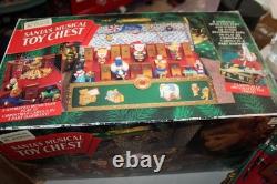 Vintage 1994 Mr Christmas Santas Music Animated Toy Chest Box 35 Songs SEE VIDEO Vintage 1994 Mr Christmas Santas Music Animated Toy Chest Box 35 Songs SEE VIDEO