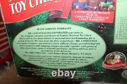 Vintage 1994 Mr Christmas Santas Music Animated Toy Chest Box 35 Songs SEE VIDEO Vintage 1994 Mr Christmas Santas Music Animated Toy Chest Box 35 Songs SEE VIDEO