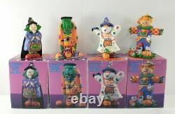 Vintage 1995 KOOKIE SPOOKIES Hand-Painted HALLOWEEN FIGURES By Sue Dreamer RARE Vintage 1995 KOOKIE SPOOKIES Hand-Painted HALLOWEEN FIGURES By Sue Dreamer RARE