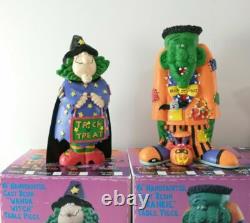 Vintage 1995 KOOKIE SPOOKIES Hand-Painted HALLOWEEN FIGURES By Sue Dreamer RARE Vintage 1995 KOOKIE SPOOKIES Hand-Painted HALLOWEEN FIGURES By Sue Dreamer RARE