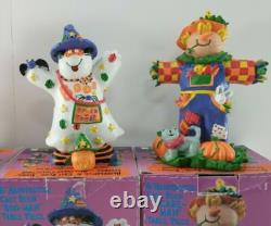 Vintage 1995 KOOKIE SPOOKIES Hand-Painted HALLOWEEN FIGURES By Sue Dreamer RARE Vintage 1995 KOOKIE SPOOKIES Hand-Painted HALLOWEEN FIGURES By Sue Dreamer RARE