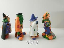 Vintage 1995 KOOKIE SPOOKIES Hand-Painted HALLOWEEN FIGURES By Sue Dreamer RARE Vintage 1995 KOOKIE SPOOKIES Hand-Painted HALLOWEEN FIGURES By Sue Dreamer RARE