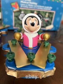 Vintage 1997 Mr Christmas Disney Mickey's Musical Holiday Xylophones SEE VIDEO