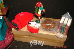 Vintage 1999 Avon Collectible RARE Santa Read Me A Story Animated Display