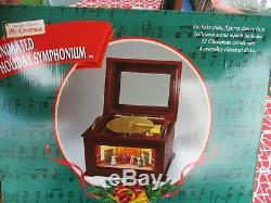 Vintage 2000 Mr Christmas Animated Holiday Symphonium Music Box Unused In Box