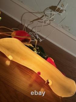 Vintage'66 Judith Novelty Elf Blow Mold Trio Light Up Christmas Decorations 17