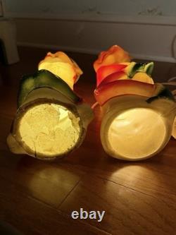 Vintage'66 Judith Novelty Elf Blow Mold Trio Light Up Christmas Decorations 17