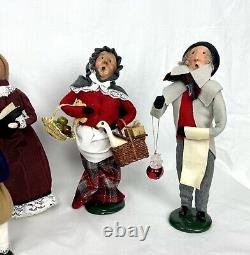 Vintage 80s & 90's Byers' Choice Christmas THE CAROLERS Lot of 11 READ