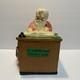 Vintage Alberta Santa Claus Clause Accounting Department 13 Statue Christmas