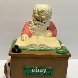 Vintage Alberta Santa Claus Clause Accounting Department 13 Statue Christmas Vintage Alberta Santa Claus Clause Accounting Department 13 Statue Christmas
