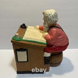 Vintage Alberta Santa Claus Clause Accounting Department 13 Statue Christmas Vintage Alberta Santa Claus Clause Accounting Department 13 Statue Christmas