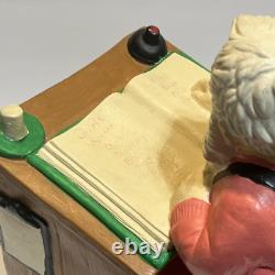 Vintage Alberta Santa Claus Clause Accounting Department 13 Statue Christmas Vintage Alberta Santa Claus Clause Accounting Department 13 Statue Christmas