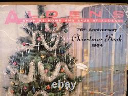 Vintage Aldens Shop at Home & Save 75th Anniversary Christmas Catalog Book 1964