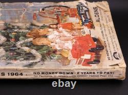 Vintage Aldens Shop at Home & Save 75th Anniversary Christmas Catalog Book 1964